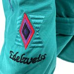 Vintage Edelweiss Skiwear Jacket 90s Belted Outdoor Green Purple Medium Photo 1