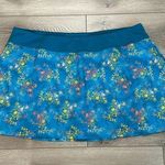 Land’s End‎ 18” Blue Floral Active Skirt Size 3X Photo 0
