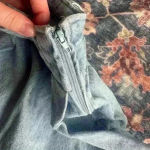 Hot Topic Trendy Pleated Denim Mini Skirt Size M Y2K 90s Indie Streetwear Jean Skater Photo 3