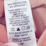 A New Day ALTAR’D STATE PINK VELOUR CROP LONG SLEEVE ROUND NECK POPOVER PULLOVER TOP M Photo 3