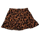 SheIn  Women’s Flare Skirt XL Pull On Brown Black Photo 1