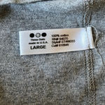 Three Dots Essential Heritage British Tee with 3/4 length sleeves, size Large Photo 1