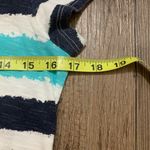 Style & Co Sport White & Blue Stripe Top Photo 9