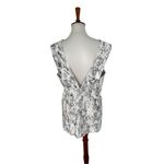 COS Blouse Tank Top White Black Size 12 Photo 1