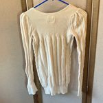 Decree  Cream Knit Sweater large Photo 10