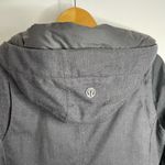 Lululemon Blizzard Parka Black Heathered Dark Gray Coat Jacket 6 Down Winter Photo 13