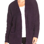 Barefoot Dreams  CozyChic SoCal Oversized Cardigan - Size S/M, Amethyst Purple Photo 0