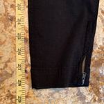 Theory Womens Linen Zip Bottom Pants Black Size TP S Small 0 / 1 Photo 7
