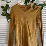 Faded Glory Dark Yellow Long Sleeve Shirt Photo 0