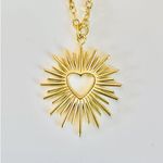 Anthropologie 18K Blessings Healing Necklace Photo 1