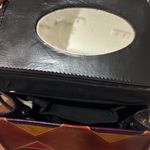 Vintage leather purse Black Photo 5