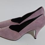 Vintage Kenneth Cole New York Dusty Lavender Pastel Pumps – Size 7 Pink Photo 4