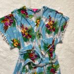 Betsey Johnson WOMEN’S Tropical Floral Kimono. Size SMALL Photo 2