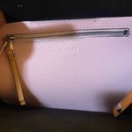 Ganni Women's Pink Smiley Face Print Small Tote Bag Photo 5