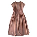 Everlane  The Gathered Midi Dress Size M Photo 6