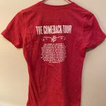Women’s Zach Brown Band Collective Tour Tee Shirt red Photo 2