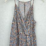 BCBGeneration A-line Midi Dress Sleeveless Surplice Neckline Floral Women's XS Photo 4