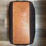 Kate Spade  Vintage Brown Nylon & Tan Leather Trim & Handled Women's Satchel Photo 5