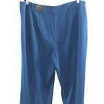 Lane Bryant Cropped Dress Pants Teal Blue Size 24 Photo 1