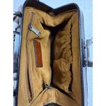 Patricia Nash  Floral Newspaper‎ Print Leather Top Handle Satchel Bag Photo 3