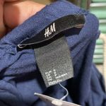 H&M navy dress beach boating rope detail cotton NEW coverup marina nautical Photo 3