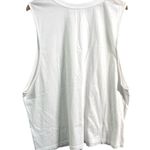 Fabletics  White Muscle Tank Top Size 3X Cotton Photo 5