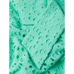 Lilly Pulitzer  Chrisella Midi Shirtdress Beach Paradise Eyelet Womens Size 10 Photo 5