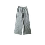 NWT Donni Cotton Pop Simple Pant Navy Stripe XS Poplin Straight Leg Made In USA Blue Photo 6