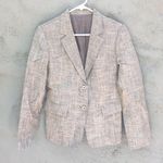 Vintage Tan Button Up Blazer Size XS Photo 0