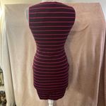 Opening Ceremony  Striped Sleeveless Graphic Dress Photo 3