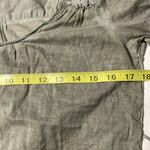 prAna Organic cotton scoop neck crochet short sleeve tie back lightweight boho shirt Photo 4