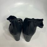 Torrid black faux leather strappy heels womens size 10W dressy sexy professional Photo 4