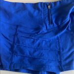 Oiselle Spandex Running Shorts Blue Size 4 Good/Fair Condition Photo 4