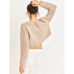 Love Shack Fancy  Alpaca wool blend cropped sweater NEW Photo 1