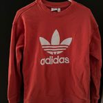 Adidas Pink / Coral & Gray Hooded Sweatshirt Photo 2