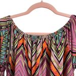 Winwin  Geometric Lace Half Sleeve Tunic Photo 3