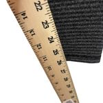 Kyodon Women's Size Small Striped Black Grey Thermal Leggings Photo 9