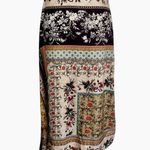 Talisman Womens Olive Floral
Maxi Skirt Size S Brown Photo 4