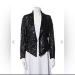 ANINE BING  Mae sequin black Blazer xs $600 revolve formal winter nwot evening Photo 2