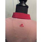Adidas  Striped Polo Sleeveless Purple Medium Clima Cool M Photo 1