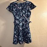 Copper Key  Navy Floral Top Photo 1