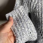 Gap lofty chainette navy marl yarn chubby knit Crewneck sweater size XS Photo 8