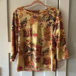 Coldwater Creek Floral Print Women's Top - Multicolor Photo 0
