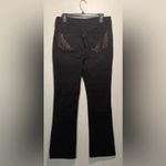 NYDJ - “Billie Mini Bootcut” High Rise Jeans in Coffee Bean Brown- Size 12 Photo 3