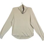 Varley Womens Adkisson Top String soft high low hem tunic collar cream sz XS Photo 4