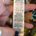 Nasty Gal  70’s Green Yellow And Orange Floral Mesh Flared Pants New With Tags Photo 6