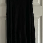 Chaser  Women’s Cold Shoulder Black Thin Sweater Photo 0