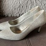 Fioni Silver Sparkling Heels Size 7.5 Photo 0