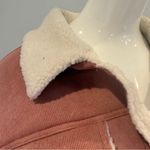 Etophe studios  Pink Corduroy Jacket with Sherpa Lining Photo 3