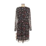 RACHEL ROY Long Sleeve Chiffon Dress V Photo 2